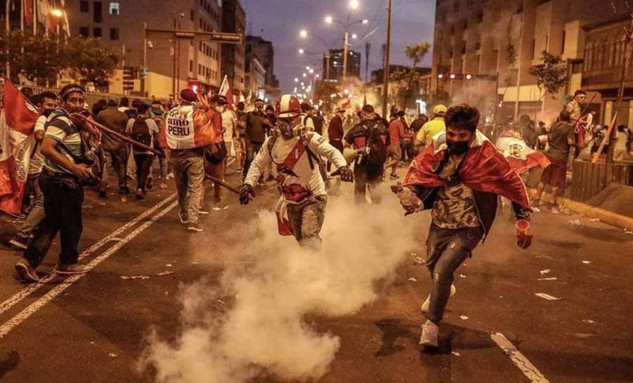 ‘Tomada de Lima’: onda de protestos no Peru chega à capital