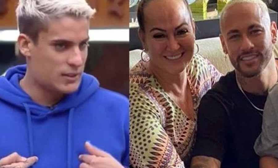 Tiago Ramos tem novo surto e expõe intimidade da mãe de Neymar em live