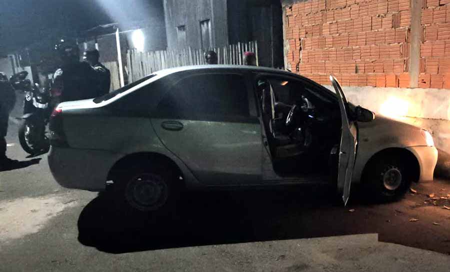 Policiais militares do Giro recuperam veículo roubado e prende foragido da Justiça em Rio Branco