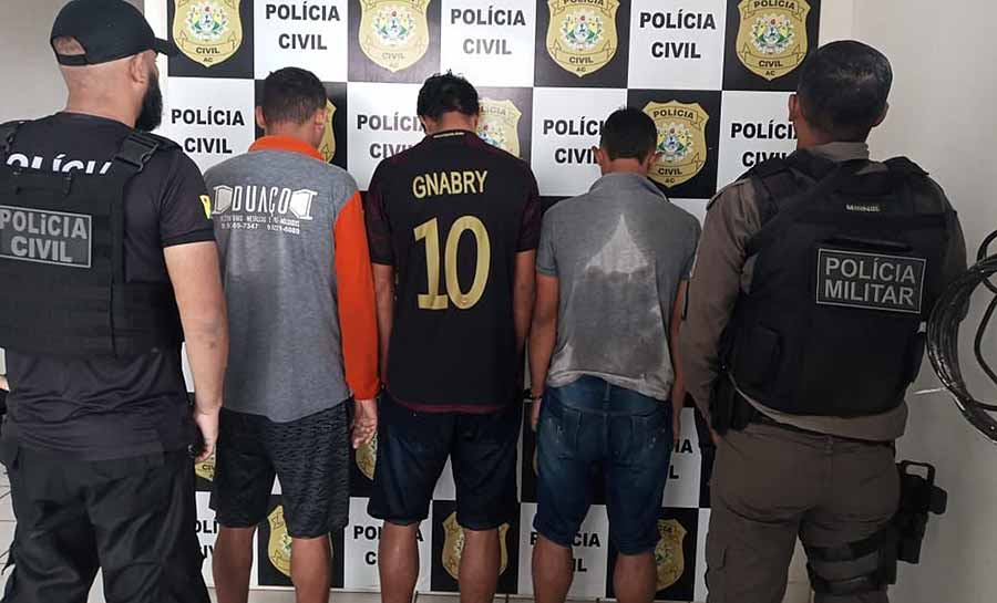 Suspeitos de estupro coletivo de jovem embriagada são presos no interior do Acre