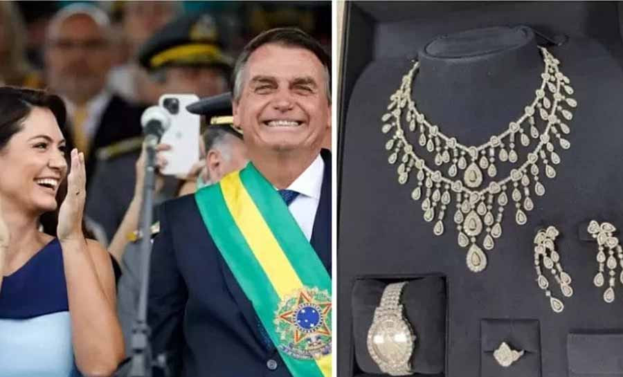 MPF irá investigar Bolsonaro e Michelle por peculato no caso das joias