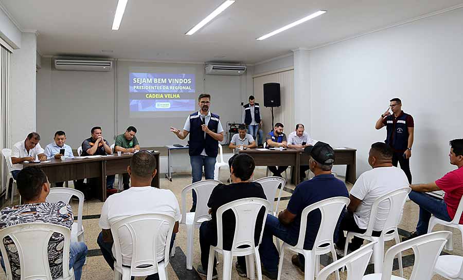 Prefeitura de Rio Branco se reúne com presidentes da Regional Cadeia Velha para ouvir demandas e buscar soluções