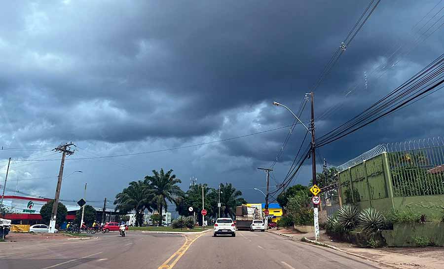 Há possibilidade de temporais neste sábado (15) em todo o Acre, prevê Sipam