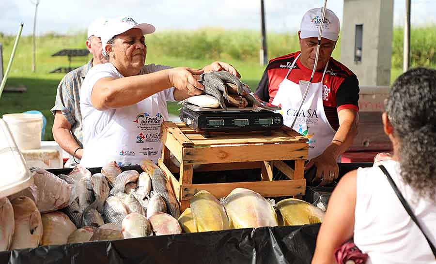 Feiras do Peixe em municípios do Alto e Baixo Acre movimentaram mais de R$ 4,5 milhões