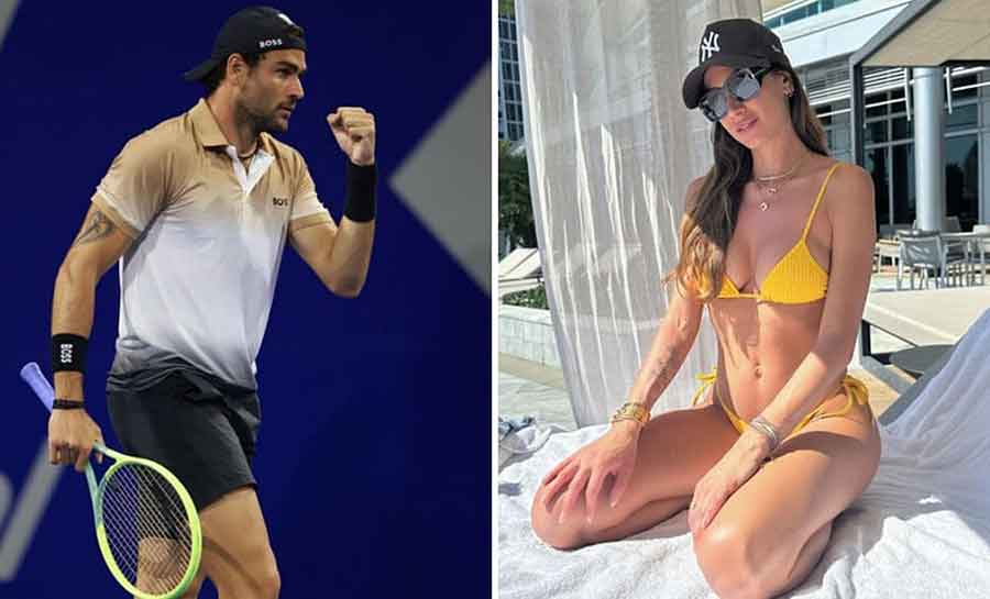 Modelo lembra ex-Barcelona e nega que excesso de sexo lesionou tenista