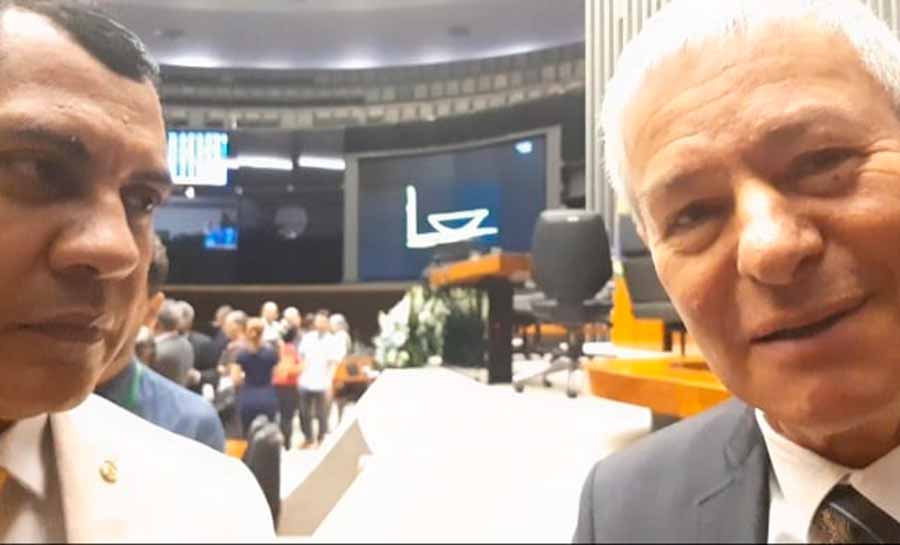 Em Brasília, deputado coronel Ulysses participa das comemorações dos 75 anos do Estado de Israel