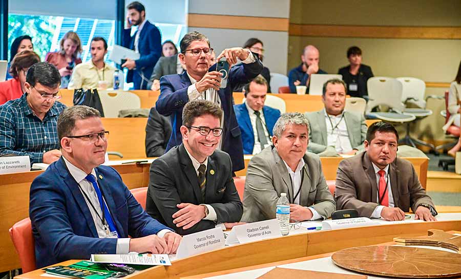 Governador Gladson Cameli participa de simpósio sobre inovação e bioeconomia em Miami