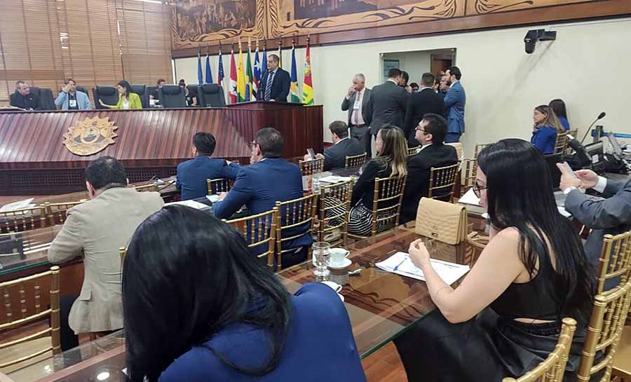 Governo do Acre apresenta proposta de agenda de fortalecimento do corredor bioceânico em reunião do Parlamento Amazônico