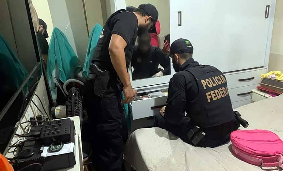 Homem é preso em operação da PF de combate ao crime de pornografia infantil em Rio Branco