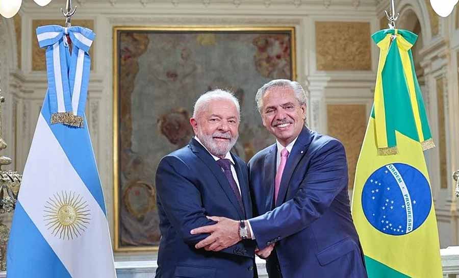 Lula e o presidente da Argentina se encontram pela 5ª vez neste ano