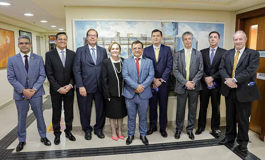 Ministro do STJ e conselheiros do CNJ são recebidos na ALEAC