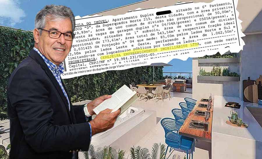 Jorge Viana omite cobertura duplex de R$ 4,2 milhões da Justiça Eleitoral, revela O Estadão