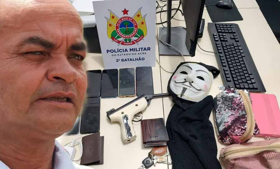 Suspeitos de sequestrarem ex-presidente da Federação de Basquete do AC após assalto são presos na capital