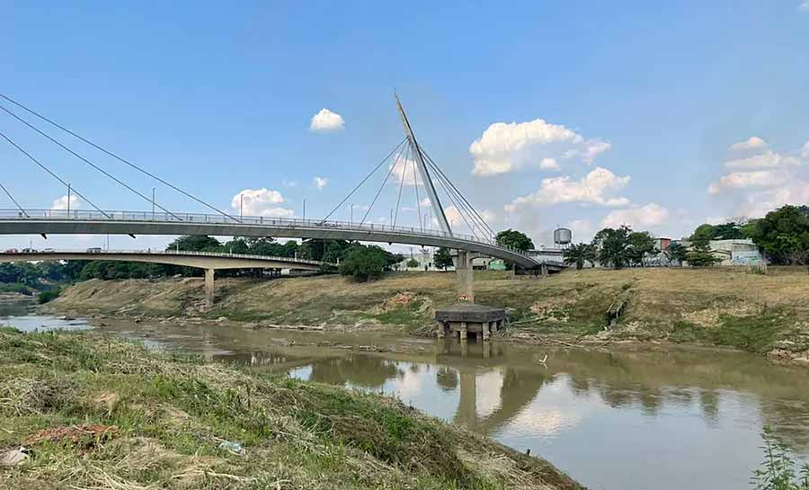 Sem chuvas há mais de 40 dias, Rio Acre chega a 1,82 metro na capital acreana