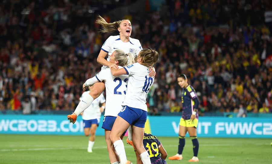 Inglaterra elimina Colômbia e pega anfitriã Austrália na semi da Copa