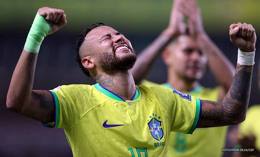 Brasil goleia a Bolívia em dia de recorde de Neymar e estreia de Fernando Diniz