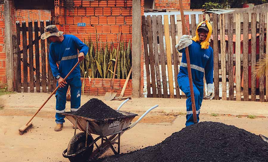 Prefeitura avança com as obras do Recupera Rio Branco no bairro Aeroporto Velho