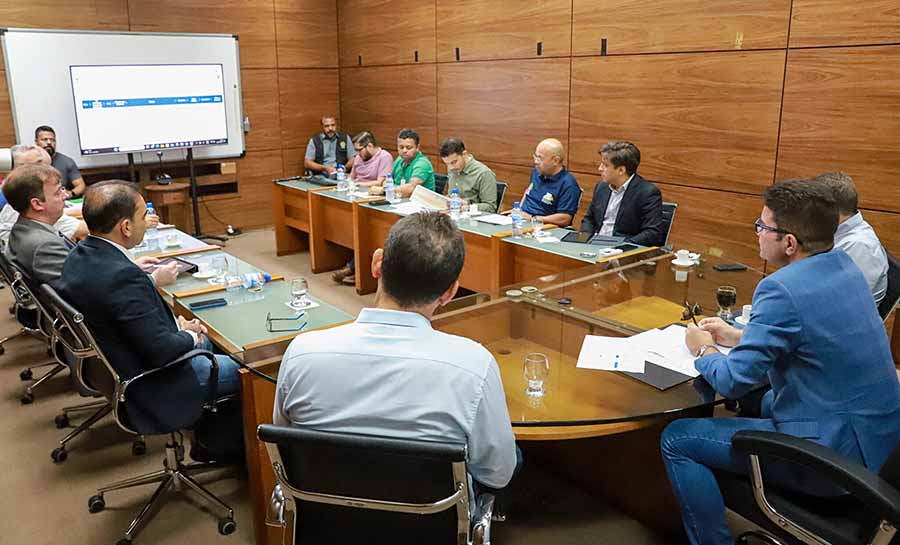 Reunião do Comitê de Obras do Estado discute avanço de projetos estratégicos no Acre