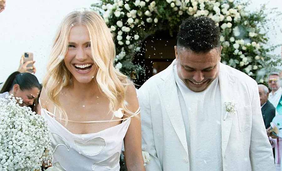 Ronaldo Fenômeno e Celina Locks se casam em Ibiza; saiba detalhes