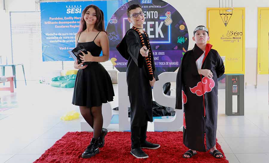 Escola SESI realiza evento de cultura Geek