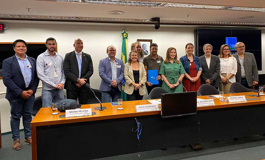 Na Câmara, Socorro Neri preside audiência sobre educação ambiental