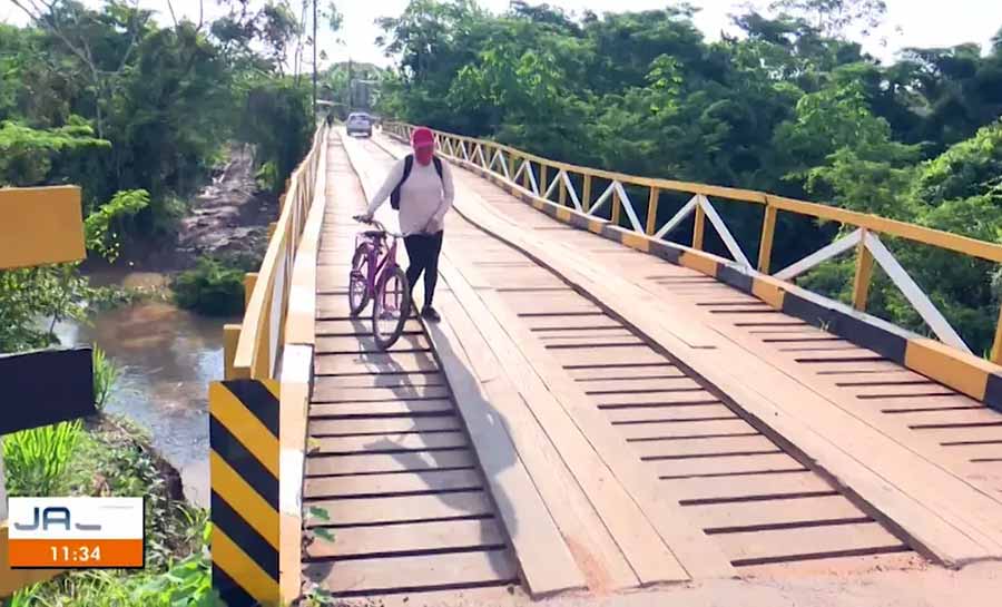 Ponte de concreto deve ser construída sobre Igarapé Judia em Rio Branco; passagem já sofreu vários desabamentos