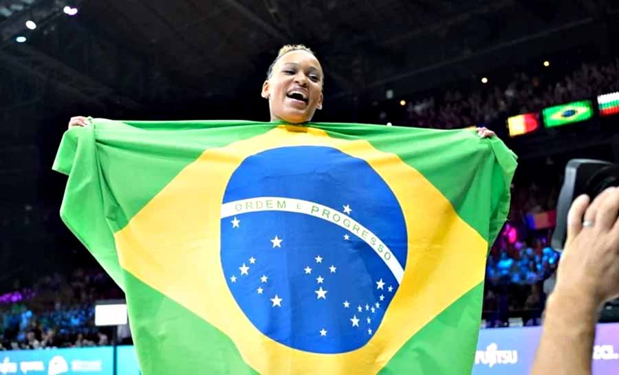 Rebeca Andrade conquista mais um ouro para o Brasil no Pan do Chile