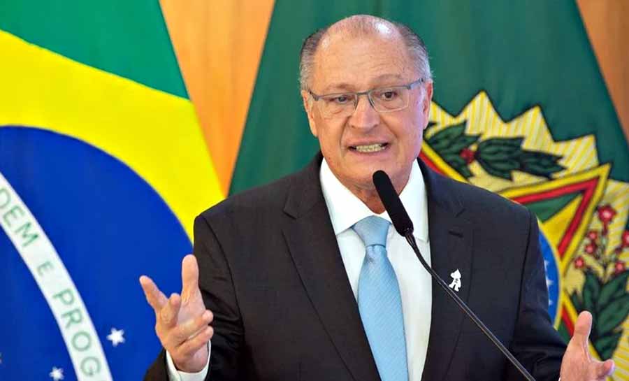 Meta fiscal de 2024 está em discussão, diz Geraldo Alckmin