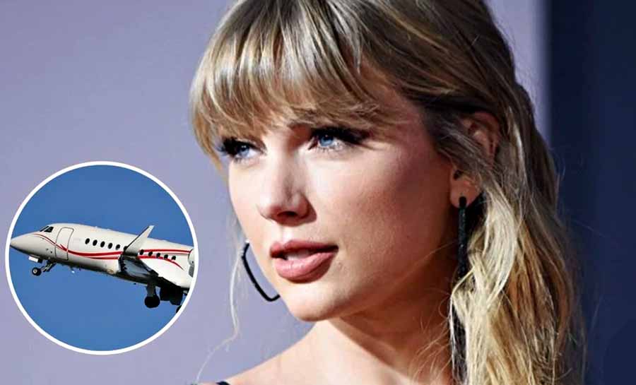 Taylor Swift ostenta jatinho de R$200 milhões em vinda ao Brasil; veja