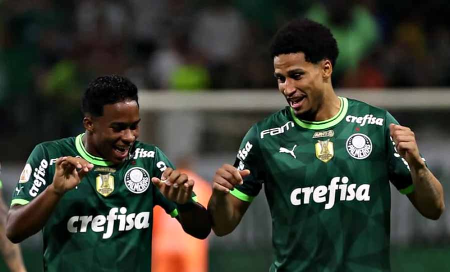 Brasileirão: Palmeiras goleia o América e amplia vantagem na liderança