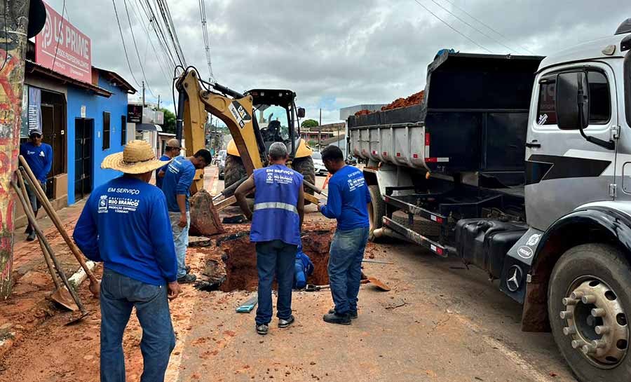 Adutora Antiga Se Rompe, Prefeitura Age Rápido E Evita Deixar Ao Menos Três Bairros Sem Água Na Capital