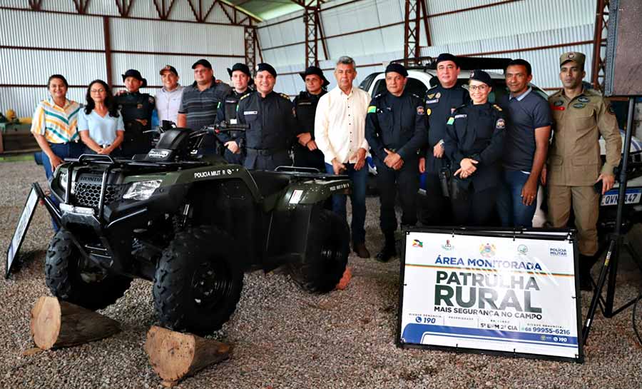 Polícia Militar do Acre lança Patrulhamento Comunitário Rural em Xapuri