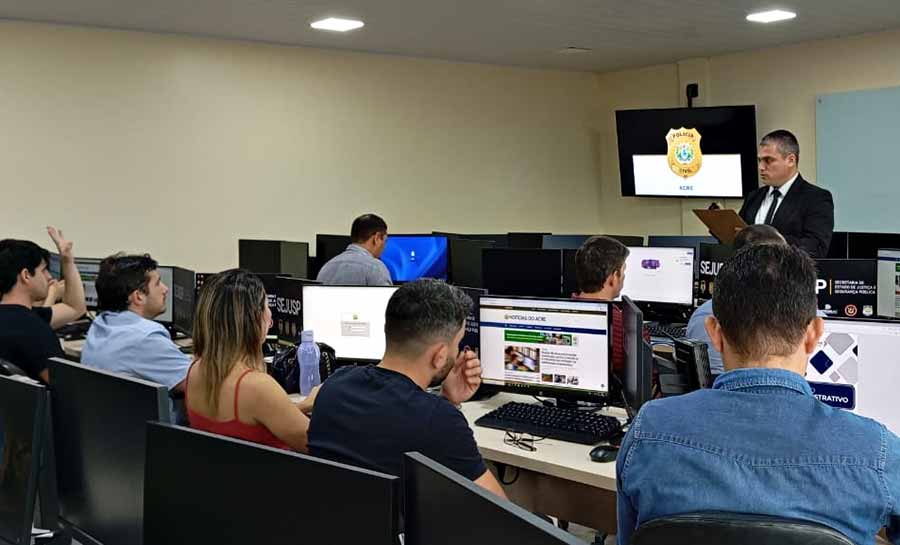 Polícia Civil do Acre promove curso de Investigação Tecnológica para Combate a Crimes Virtuais