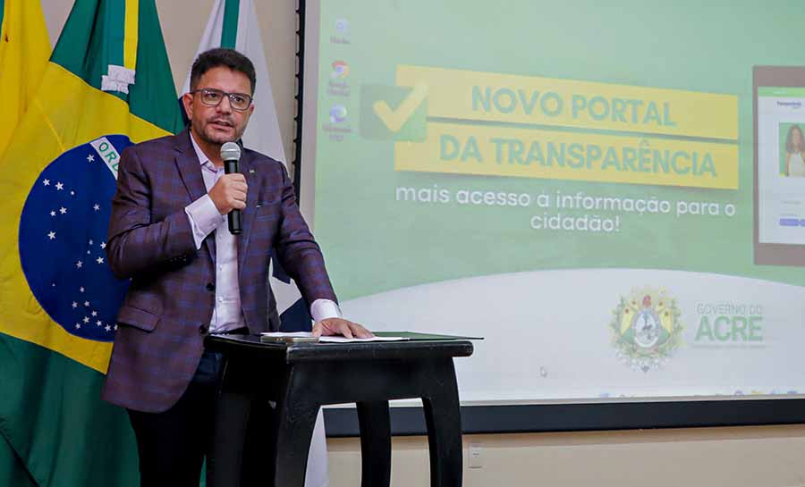 Estado lança Novo Portal da Transparência para garantir legalidade nas contas do governo