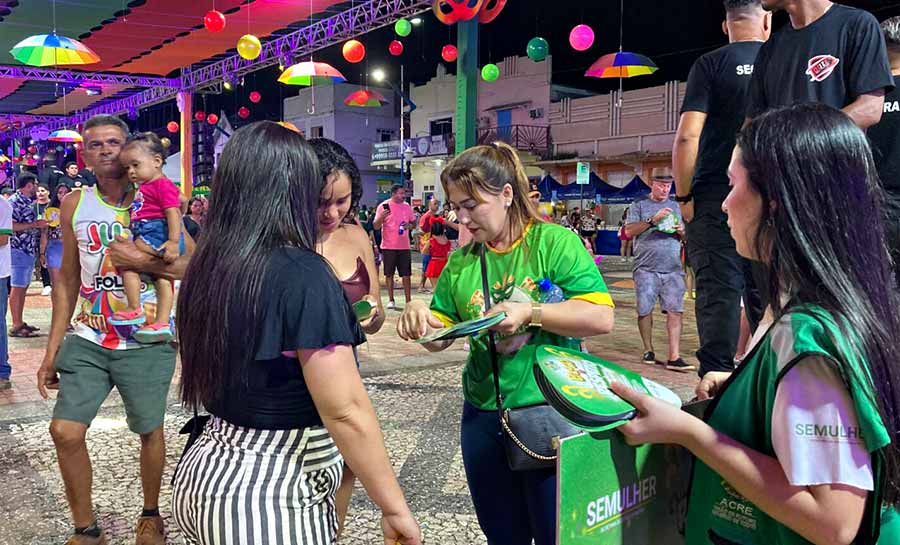 Com o Bloco do Respeito, Semulher atua em todas as noites do Carnaval da Família