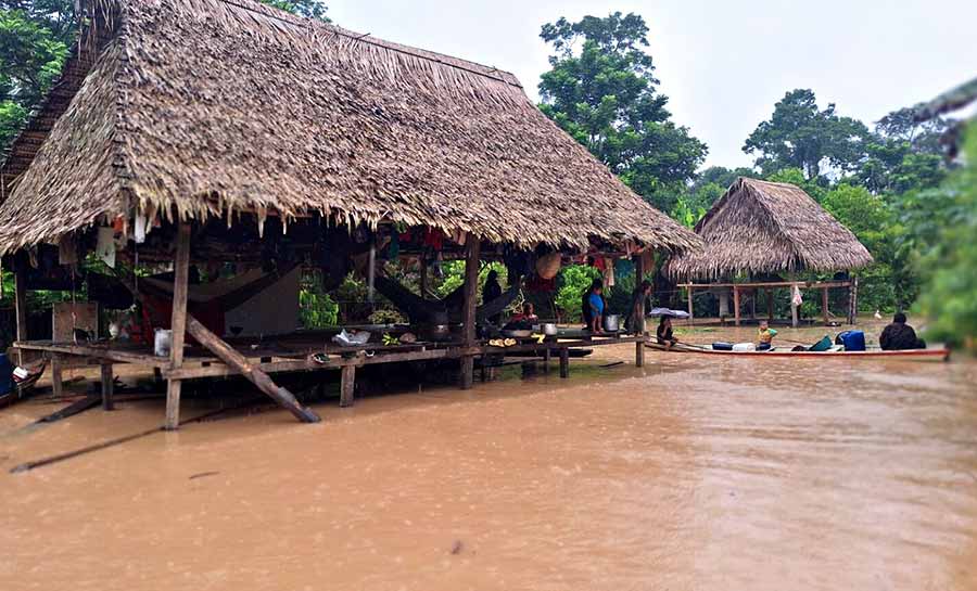 Com 23 aldeias indígenas afetadas pela cheia dos rios, governo do Acre cria força-tarefa para atender e amenizar impactos nas comunidades