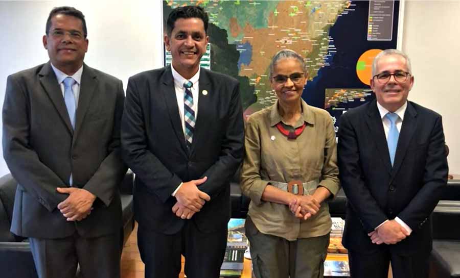Estado se reúne com ministra Marina Silva para tratar sobre sociobioeconomia