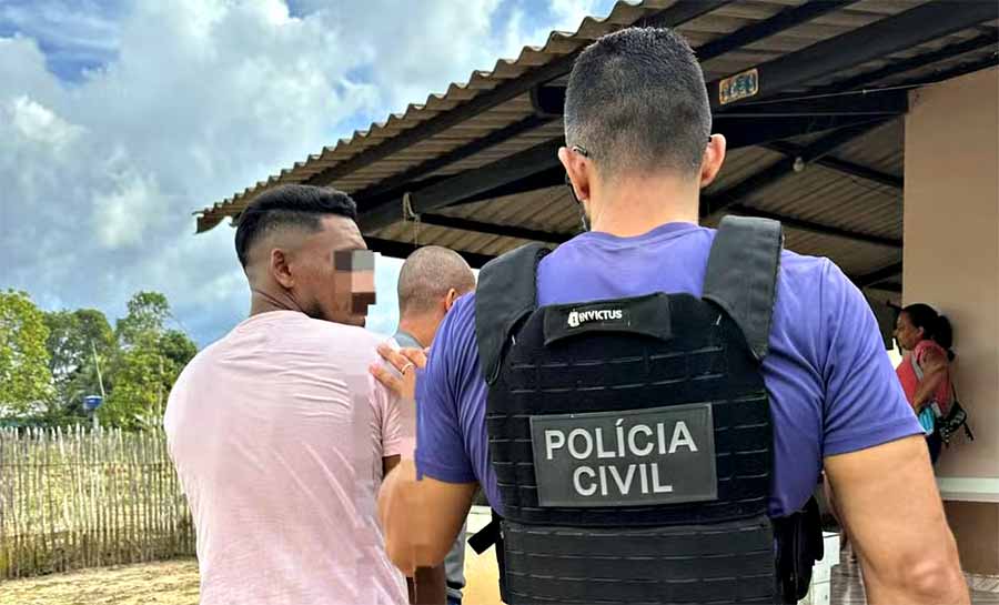 Foragido do Pará acusado de violência contra a mulher é preso em Cruzeiro do Sul, interior do Acre