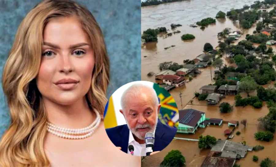 Na Itália, Luísa Sonza comete gafe ao cobrar Lula por ajuda ao RS