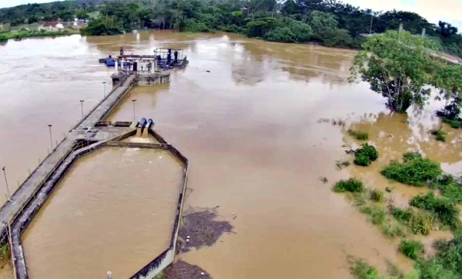 Governo federal reconhece situação de emergência em área de erosão na ETA II em Rio Branco