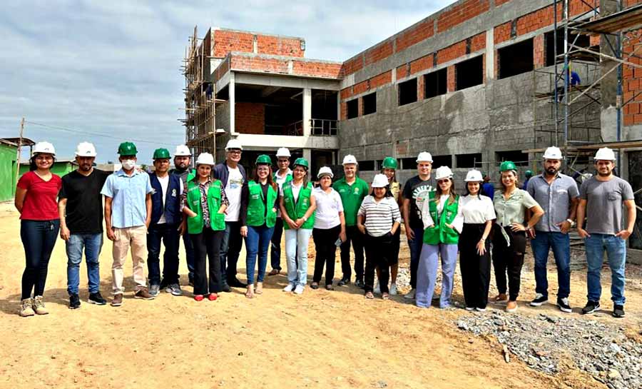 Servidores administrativos da Secretaria de Obras participam de visitas guiadas à construção da nova maternidade