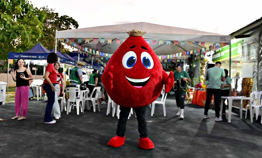 Dia Mundial do Doador de Sangue é celebrado com festa em Rio Branco