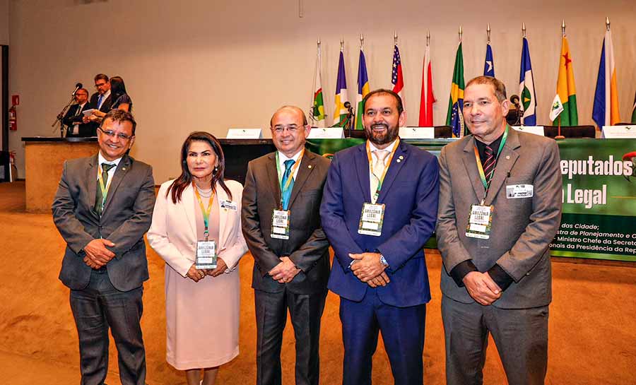 Em Brasília, deputados da Aleac participam do I Fórum de Deputados e Deputadas Estaduais da Amazônia Legal