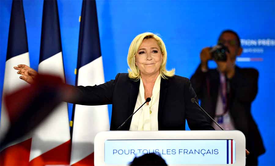 Justiça francesa investiga financiamento da campanha presidencial de Le Pen em 2022