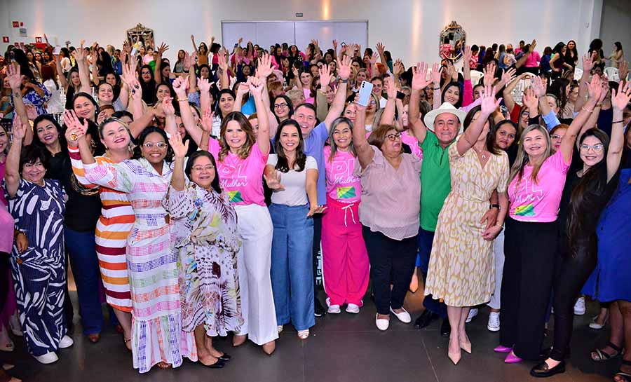 Mulheres com Bocalom: lideranças femininas lotam Afa Jardim e recebem mensagem de Michelle Bolsonaro