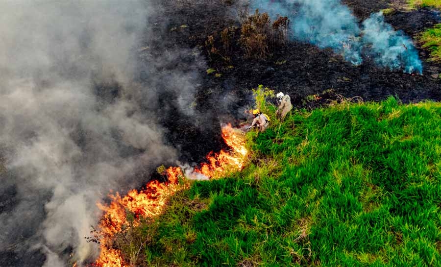 Instituto de Meio Ambiente do Acre suspende todas as autorizações de queima no estado devido à emergência por conta da seca