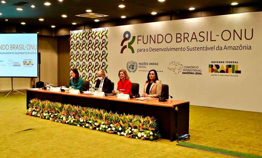 Em Brasília, vice-governadora representa governo do Estado em apresentação do Fundo Brasil-ONU