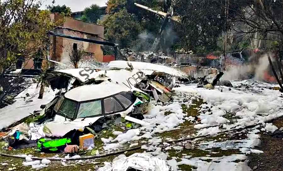 Acidente aéreo em Vinhedo: sobe para 17 o número de mortos identificados pelo IML de SP