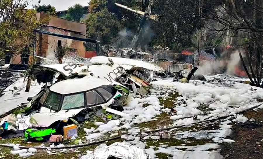 Avião que caiu em Vinhedo teve manutenção por ‘dano estrutural’ e sofria precariedades