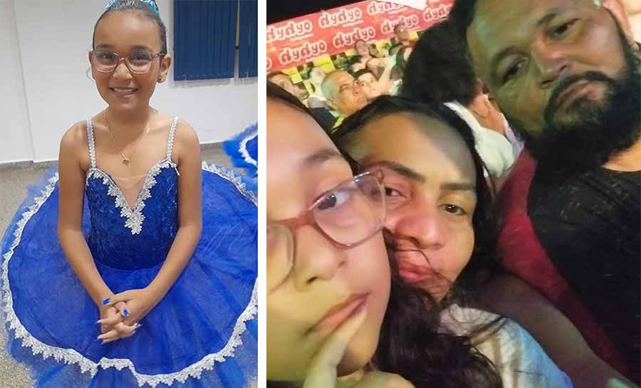 ‘Era uma criança feliz’, diz prima de menina de 9 anos morta em acidente de carro no interior do Acre